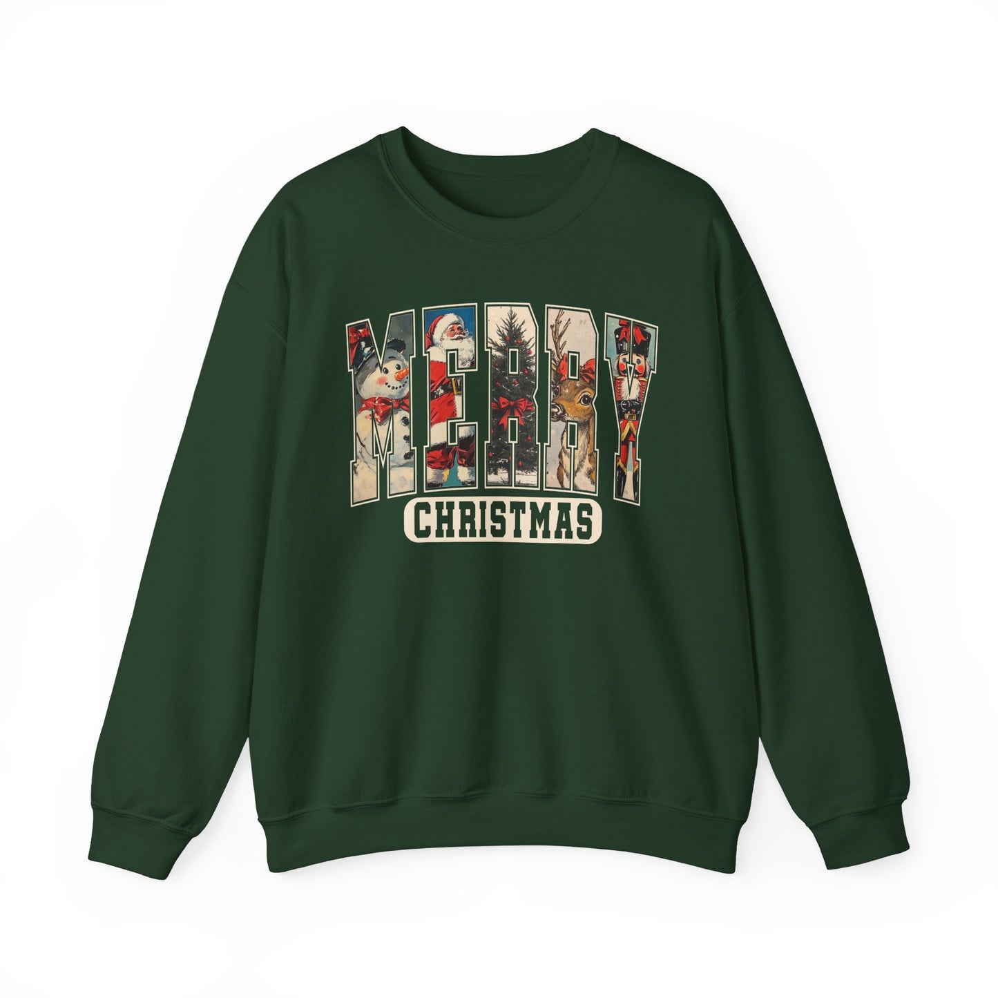 Retro Merry Christmas Unisex Sweatshirt