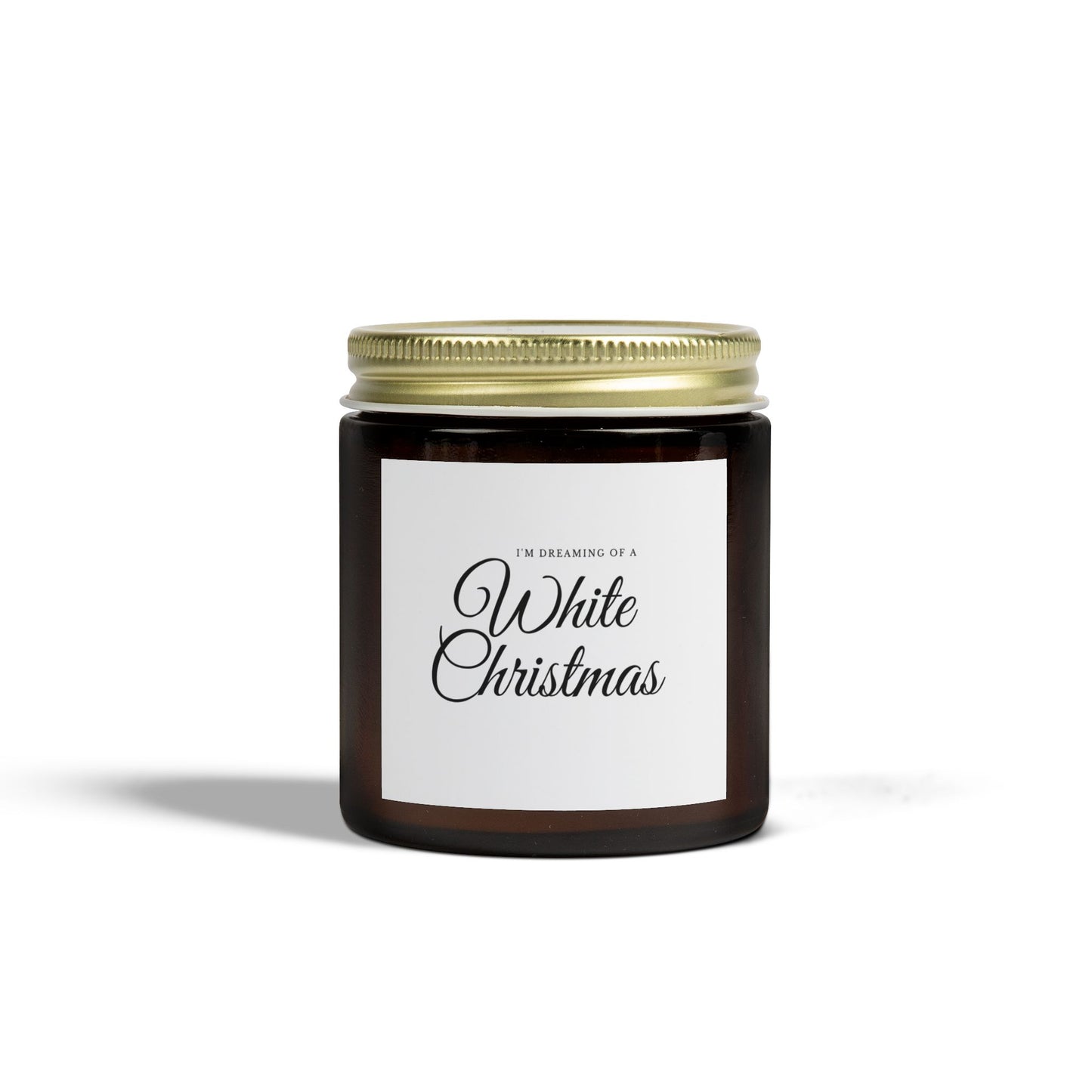 Christmas Candles, Coconut Apricot Wax (4oz, 9oz)