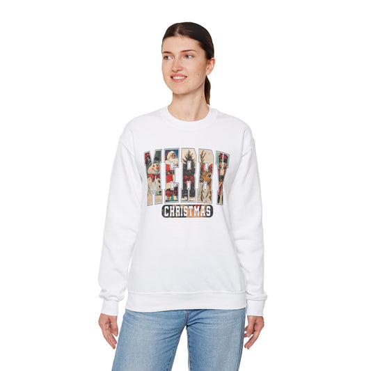 Retro Merry Christmas  Sweatshirt