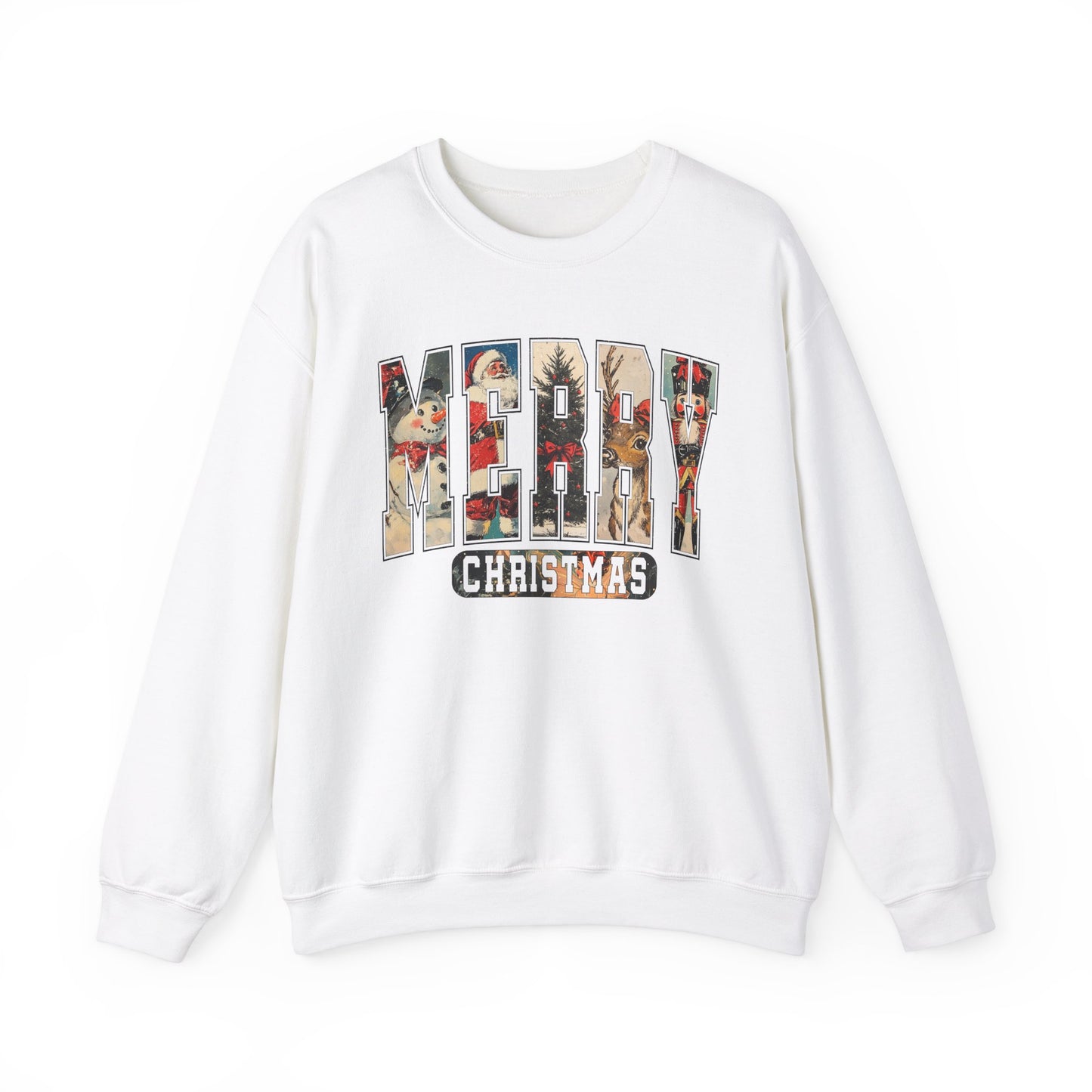 Retro Merry Christmas  Sweatshirt