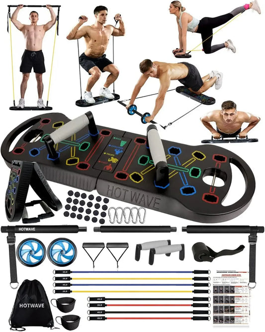 Push Up Board Fitness, Portable Foldable 20 in 1