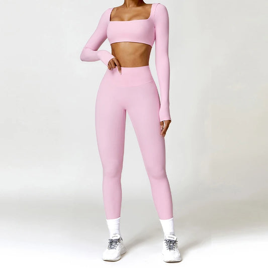 2PCS Yoga Suit Sports Set Women